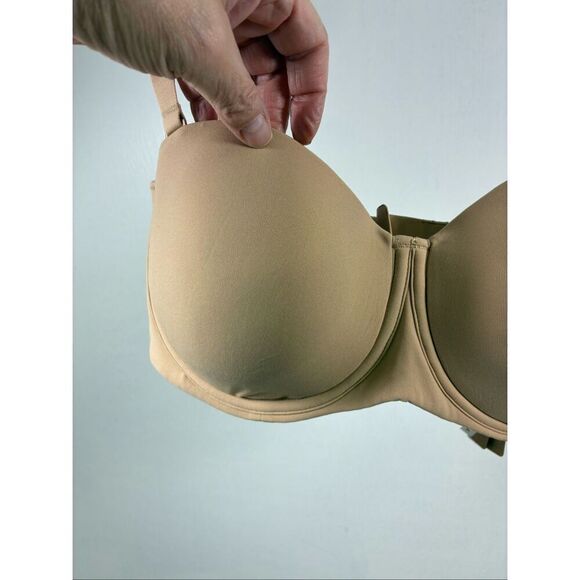 SKIMS NWT Strapless Bra in Clay Size 36D - Picture 3 of 8